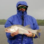 Rain didn't stop this guy
